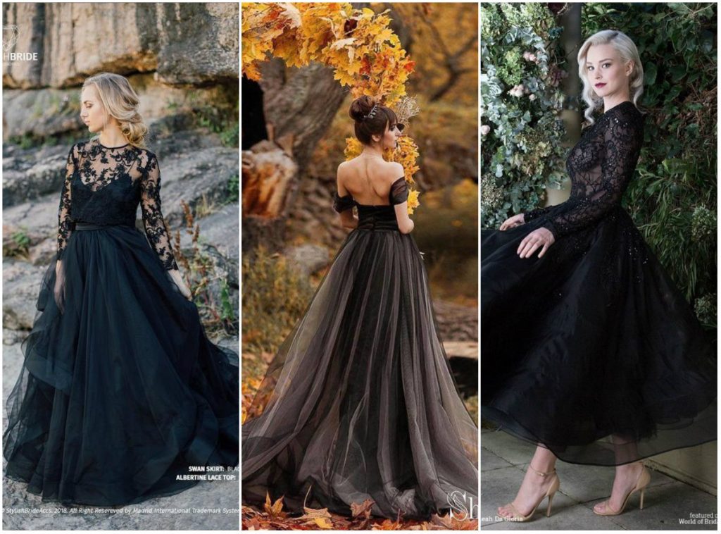 Best 15 Black  Wedding  Dresses  for 2019 Royal  Wedding 