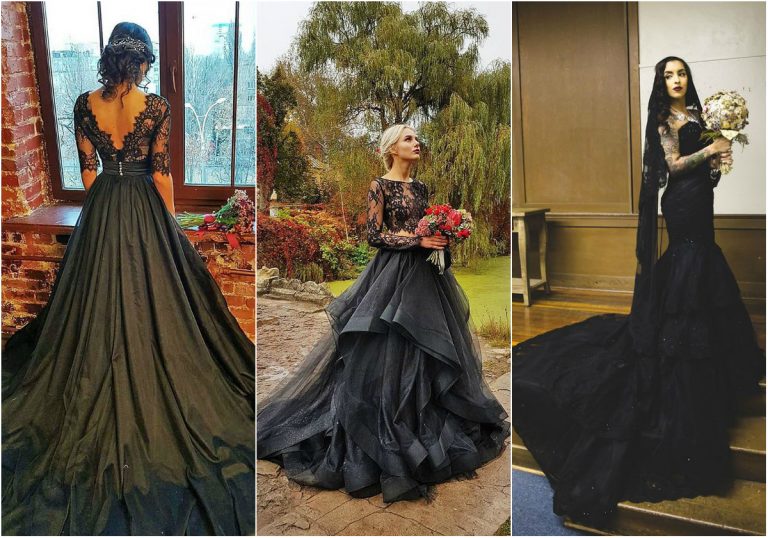 15 Best Black Wedding Dresses for 2024 - Royal Wedding