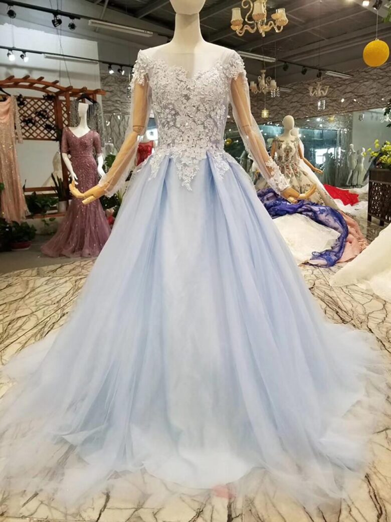 Wedding Dresses Blue And White Top Review wedding dresses blue and ...