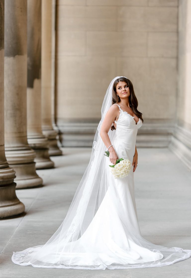 bridal styles for white wedding