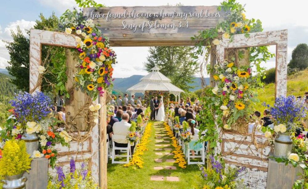 15 fabulous ideas for a garden wedding - royal wedding