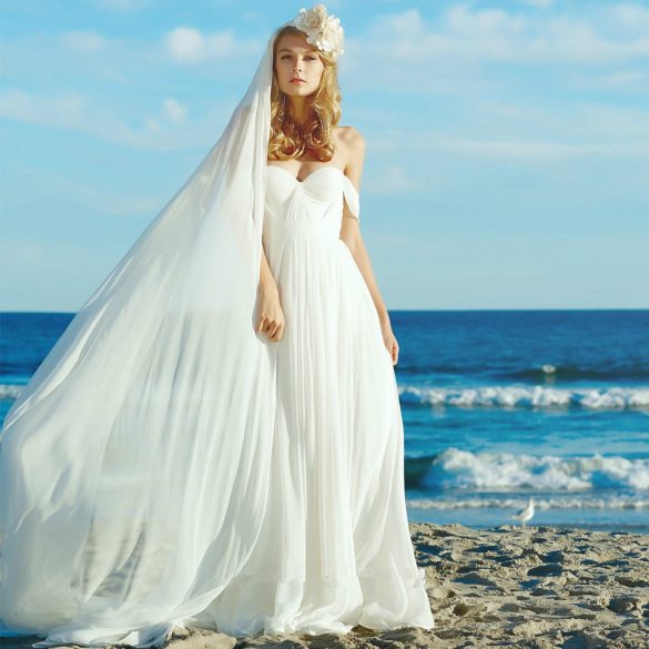 21 Best Beach Wedding Dresses For 2023 - Royal Wedding